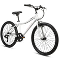 Progear DuraLite 24" Girls 7 Speed Bike - Pearl White V572-PGKD-DL247S-PW