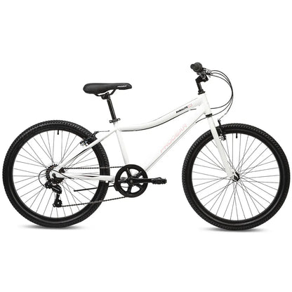 Progear DuraLite 24" Girls 7 Speed Bike - Pearl White V572-PGKD-DL247S-PW