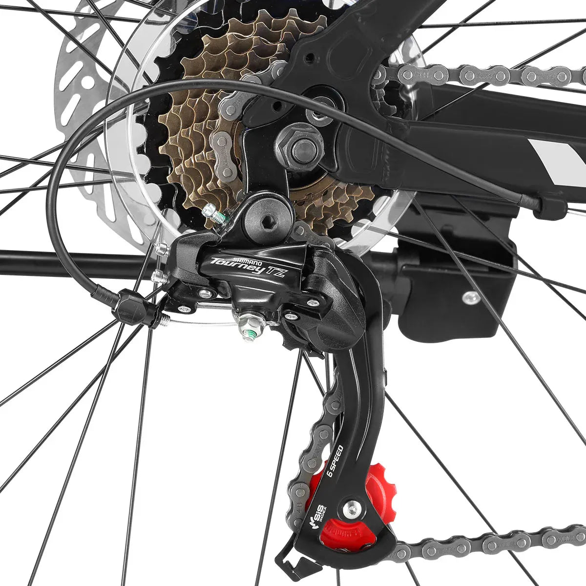 Progear Surge MTB Mens 26*17" Matt Black V572-PGMT-24SURBK-17