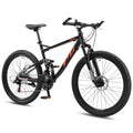 Progear Trail Dual Suspension MTB 26*17" Black Ember V572-PGMT-TRAILBE-17
