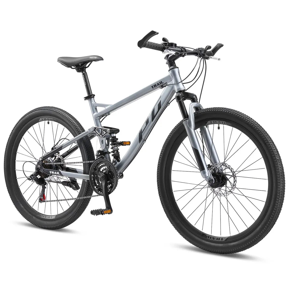 Progear Trail Dual Suspension MTB 26*17" Shadow V572-PGMT-TRAILSH-17