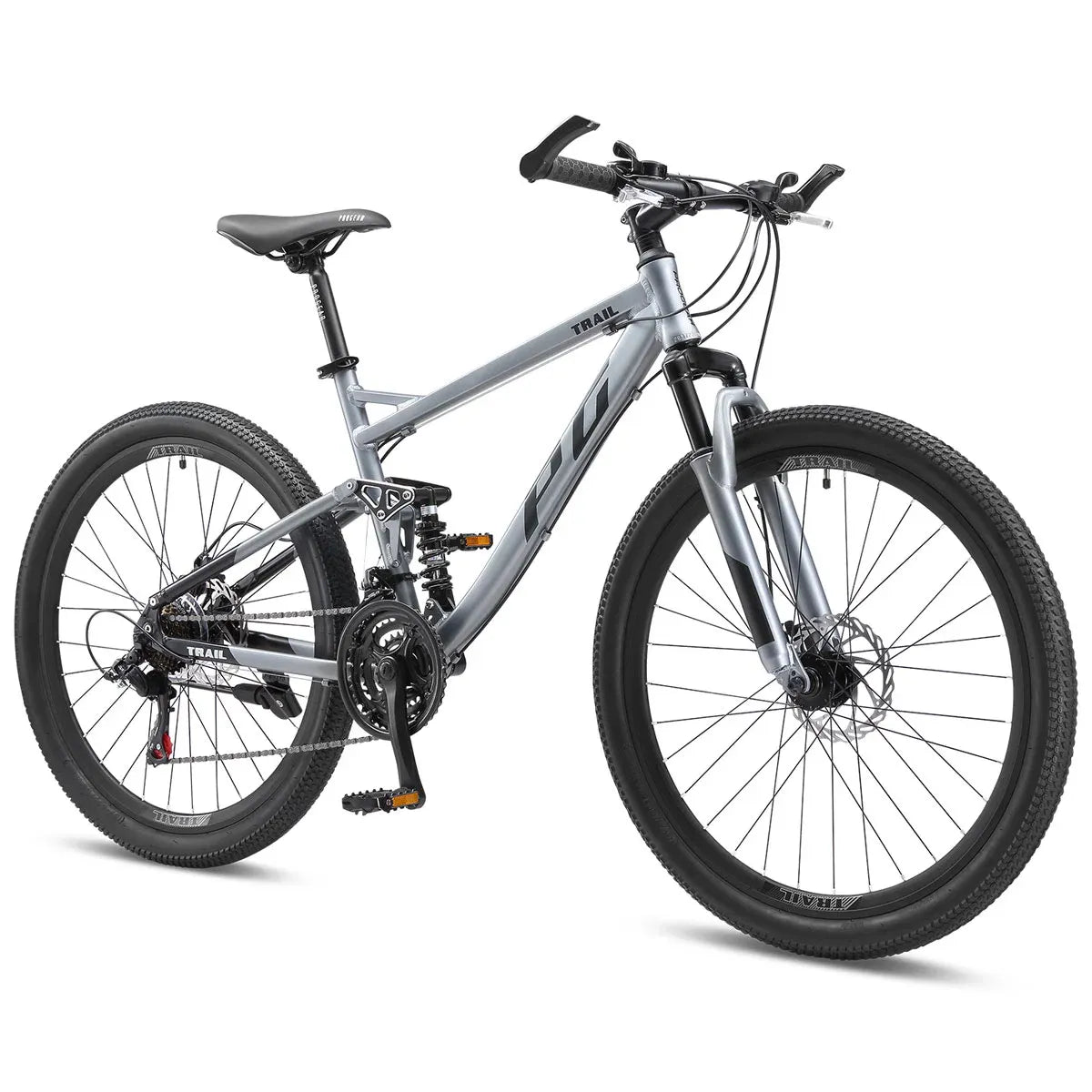 Progear Trail Dual Suspension MTB 26*19" Shadow V572-PGMT-TRAILSH-19