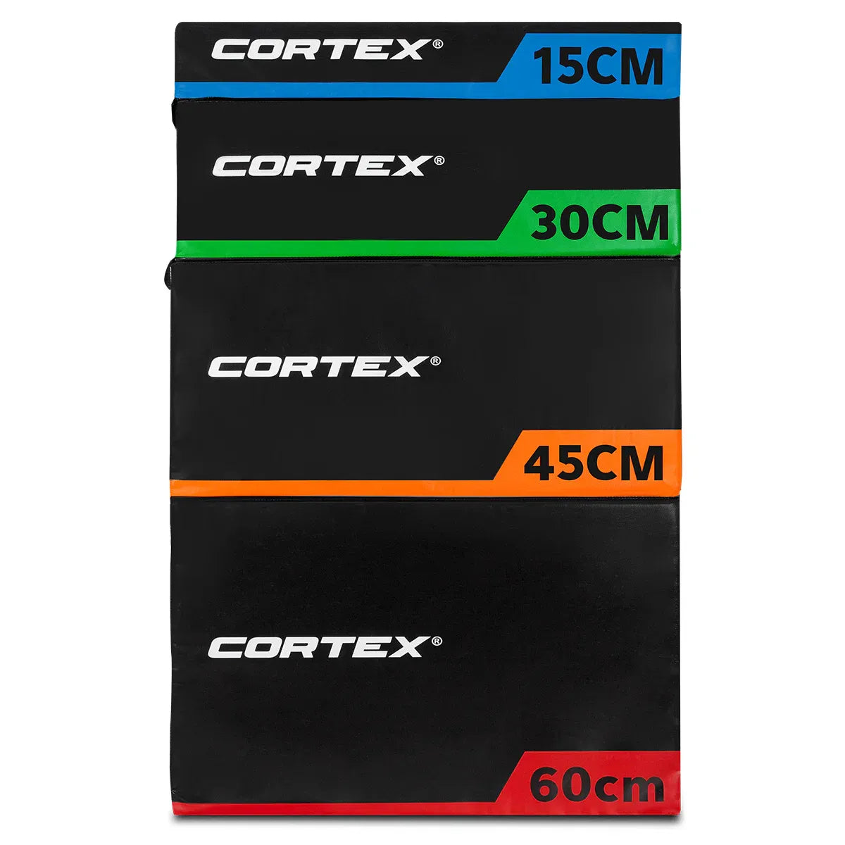 CORTEX Soft Plyo Box Modular Stackable 15cm, 30cm, 45cm, 60cm V572-PLYOBOXSOFT-SET