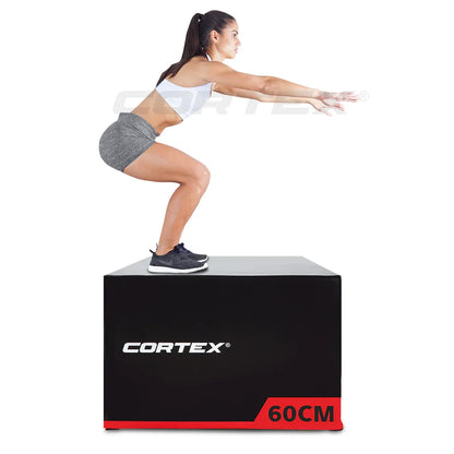 CORTEX Soft Plyo Box Modular Stackable 15cm, 30cm, 45cm, 60cm V572-PLYOBOXSOFT-SET
