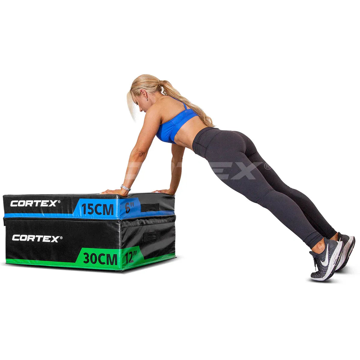 CORTEX Soft Plyo Box Modular Stackable 15cm, 30cm, 45cm, 60cm V572-PLYOBOXSOFT-SET