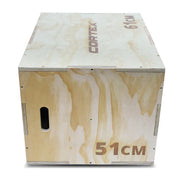 CORTEX 3-in-1 Wooden Plyo Box V572-PLYOBOXWOOD3IN1