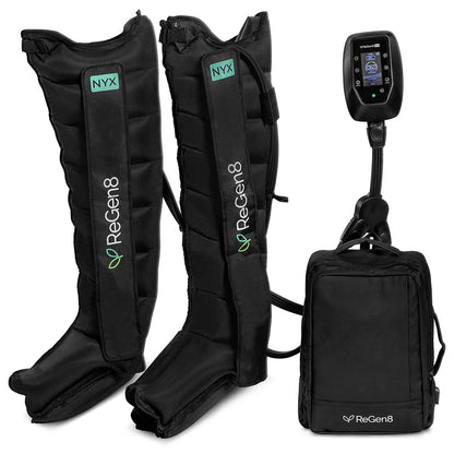 ReGen8 Nyx 8-Chamber Compression Recovery Boots (Large, 175-190cm) V572-RGCB-NYX8C-LG