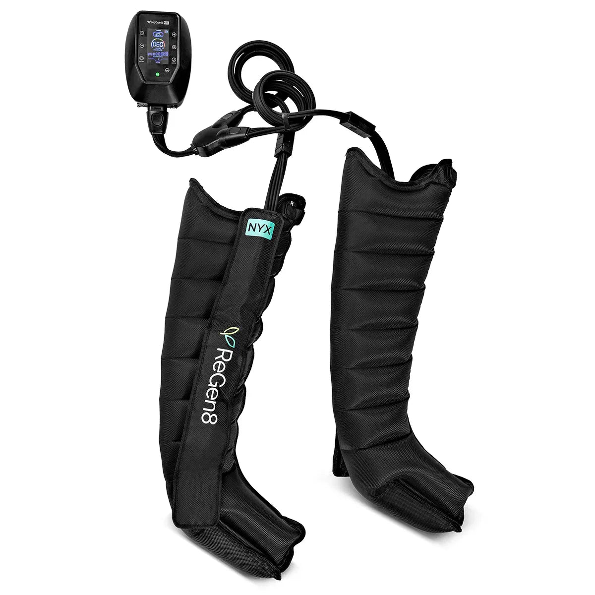 ReGen8 Nyx 8-Chamber Compression Recovery Boots (Large, 175-190cm) V572-RGCB-NYX8C-LG