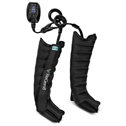 ReGen8 Nyx 8-Chamber Compression Recovery Boots (Medium, 160-175cm) V572-RGCB-NYX8C-MD