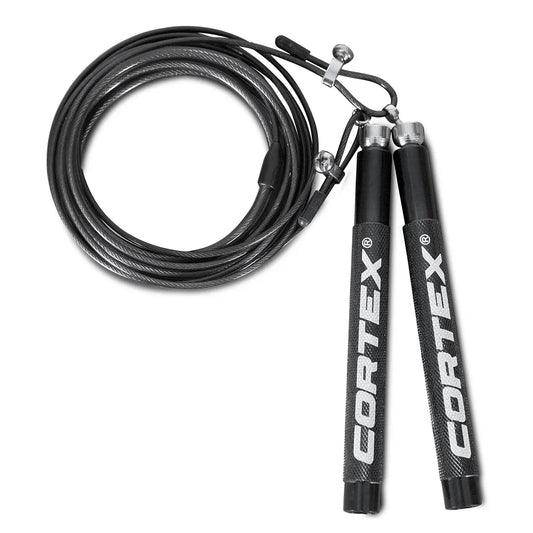 CORTEX Speed Skipping Rope in Black V572-SKIPROPE-BK