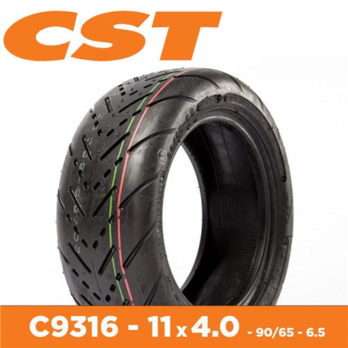 E-Scooter - 11 x 4.0 (90/65-6.5 CST9316 TL E4 35F7456 Tubeless) V572-TI000038400