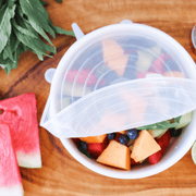 Food Grade Silicone Stretch Lids: Your Ultimate Reusable Food Covers - set of 7 (Test) V573-7SIL