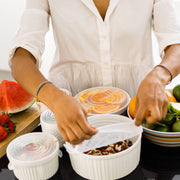 Food Grade Silicone Stretch Lids: Your Ultimate Reusable Food Covers - set of 7 (Test) V573-7SIL