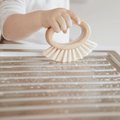 Bamboo Veggie Scrubber Brush V573-CBRMB