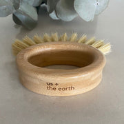 Bamboo Veggie Scrubber Brush V573-CBRMB