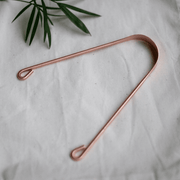Copper Tongue Scraper | Eco Friendly Oral Care V573-RGCTS