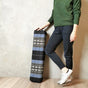 80cm Long Bolster Yoga Block/Prop Natural Kapok Filled BlueEle V574-TTPBS80-BLUEELE