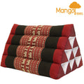 Thai Triangle Pillow Backrest Cushion Kapok Filled RedEle V574-TTPNFREDELE