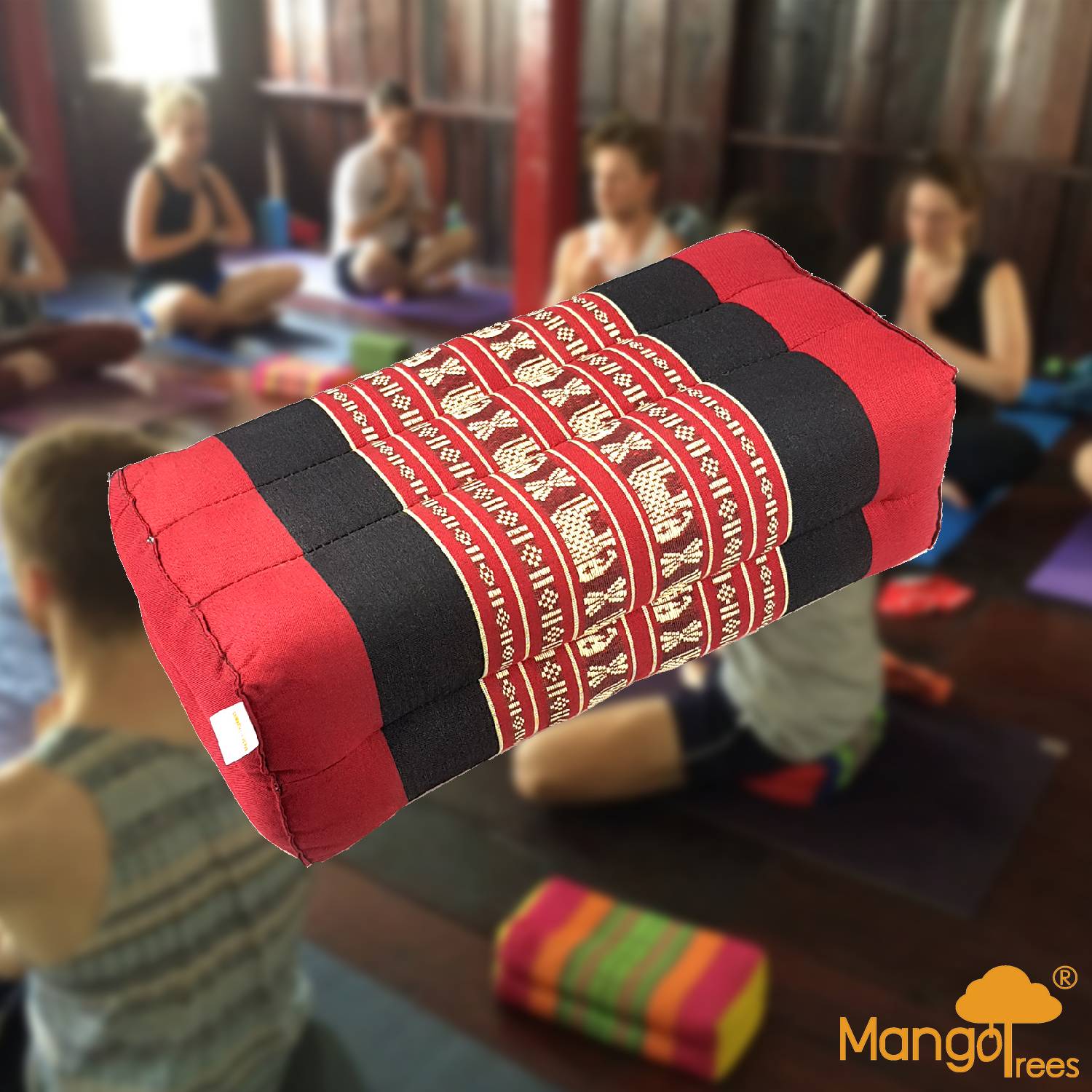 Yoga Block Meditation Cushion RedEle V574-TTPYOGAB-REDELE