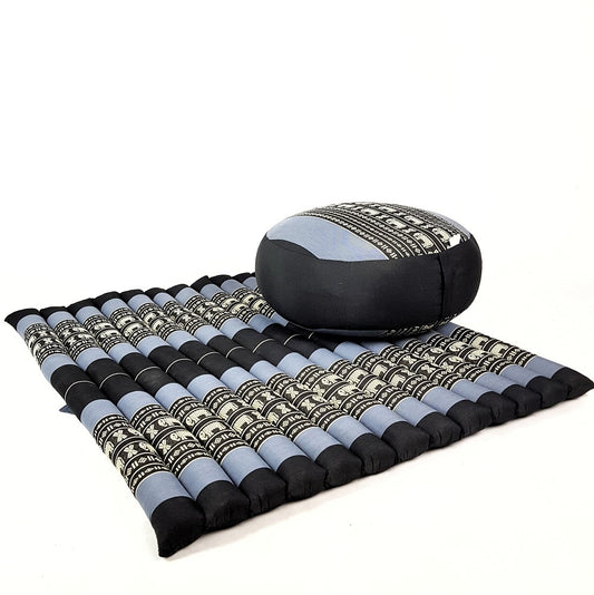 Zafu & Zabuton Meditation Set Blue/Elephant V574-TTPZAFUSETBLUEELE