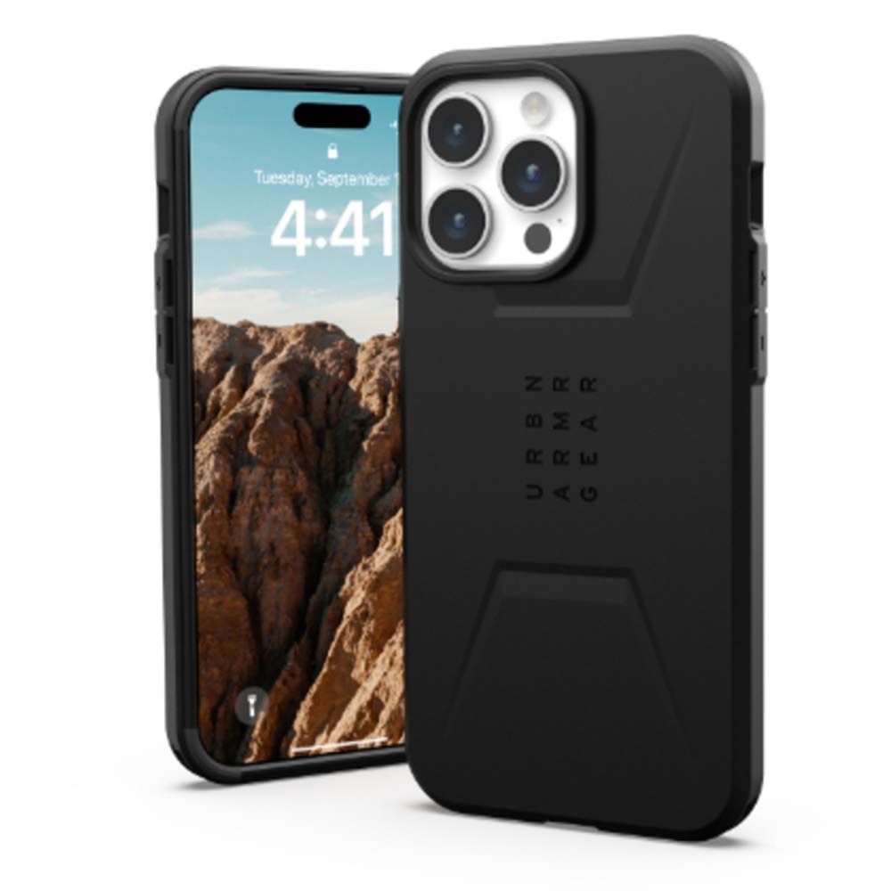 UAG Civilian Magsafe Back Case for iPhone 15 Pro - Black V578-114275114040