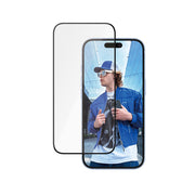 PanzerGlass Ultra-Wide Fit Ceramic Glass Screen Protector For iPhone 16 /15 - Clear V578-2853