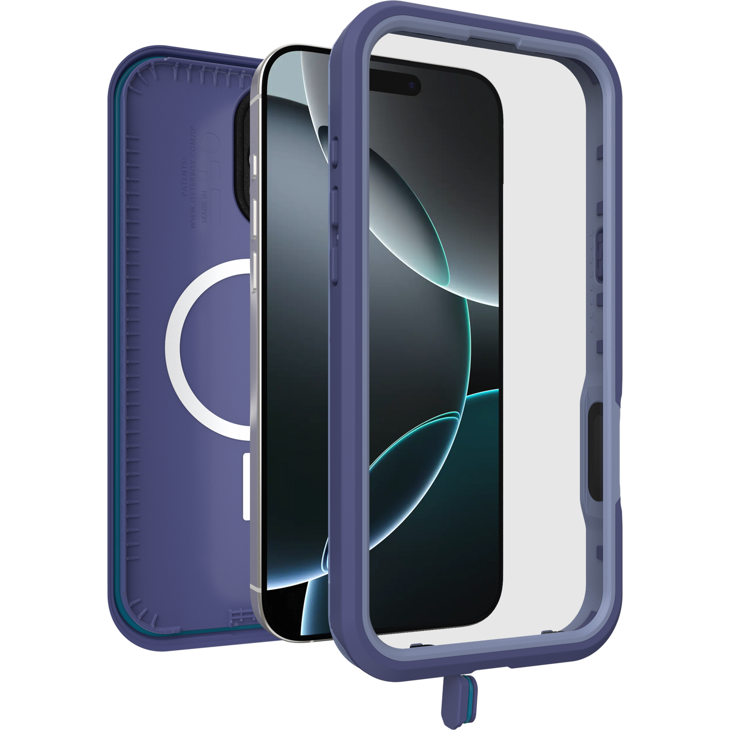 OtterBox Lifeproof Fre MagSafe for iPhone 16 Pro Max - Purple V578-77-96160