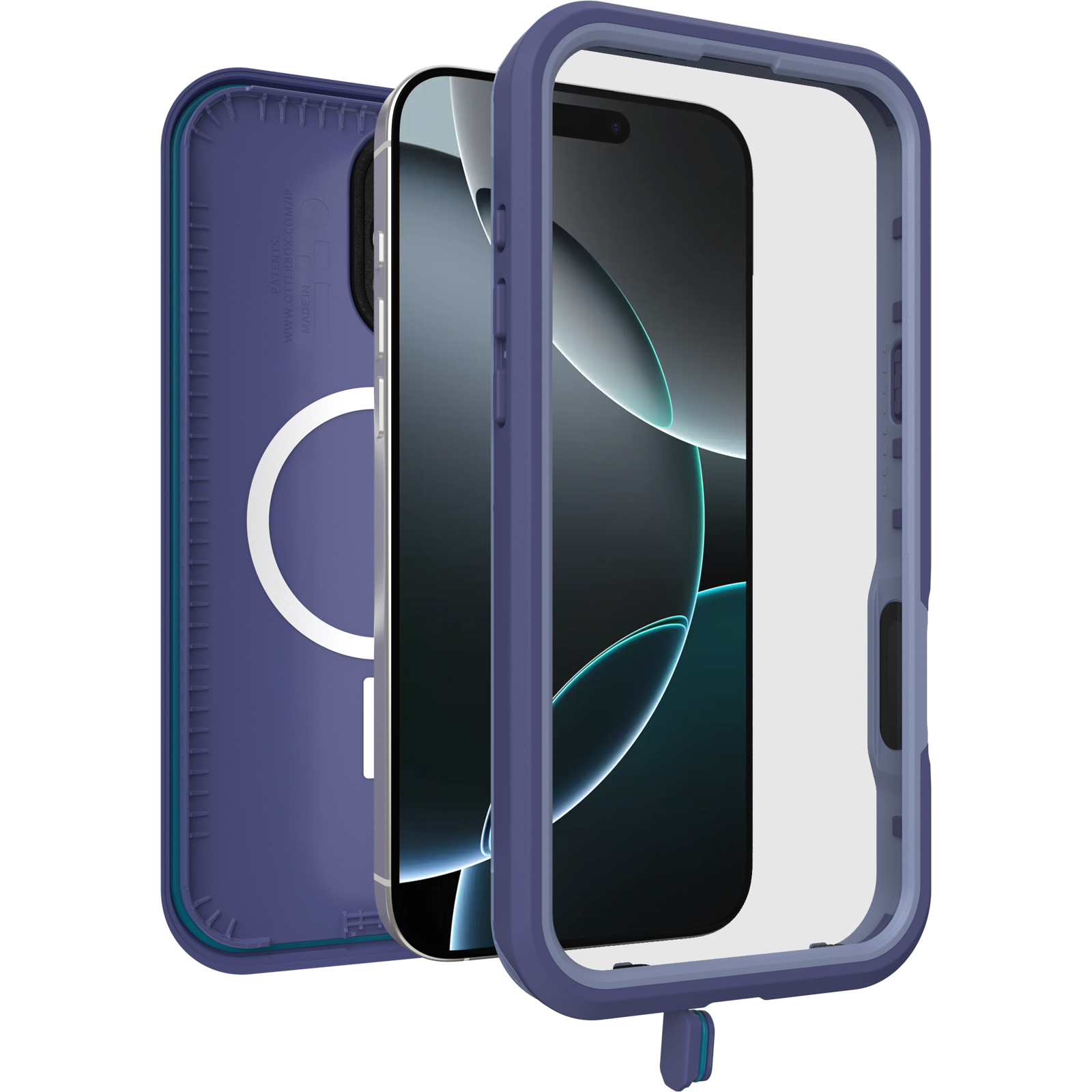 OtterBox Lifeproof Fre MagSafe for iPhone 16 Pro Max - Purple V578-77-96160