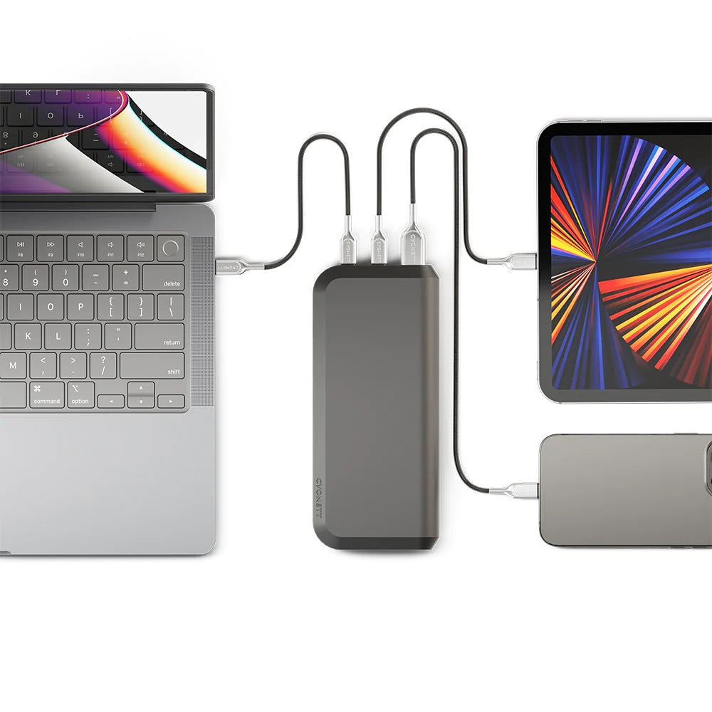 Cygnett ChargeUp Pro 20K mAh Laptop Power Bank - Black V578-CY4130PBCHE