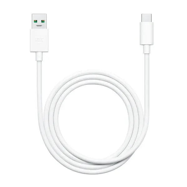 OPPO VOOC 65W 3A 6.5A Fast Cable USB-A to USB-C - White