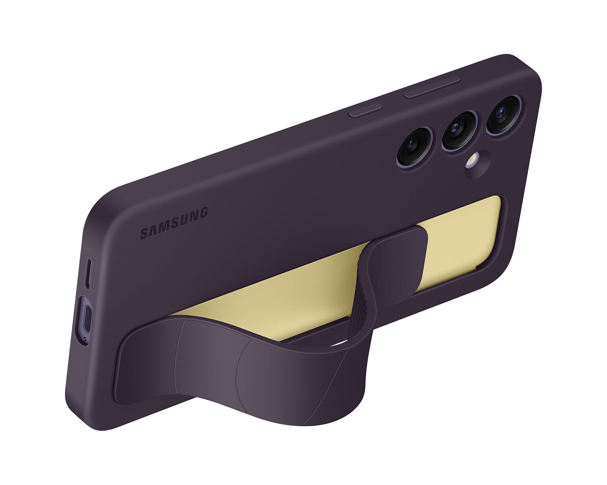 Samsung Standing Grip Case for Galaxy S24 Plus - Dark Violet V578-EF-GS926CEEGWW
