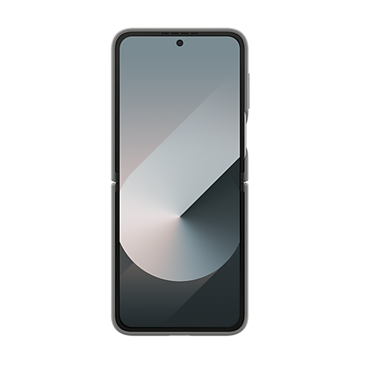 Samsung Silicone Case with Ring for Galaxy Z Flip6 - Grey V578-EF-PF741TJEGWW