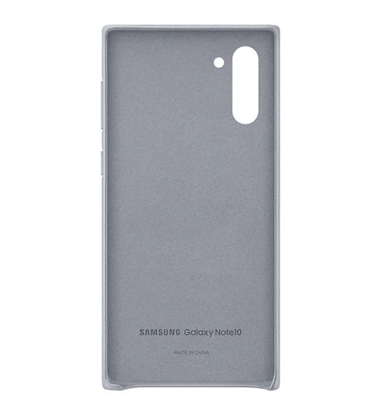 Samsung Galaxy Note 10 Leather Cover - Grey V578-EF-VN970LJEGWW