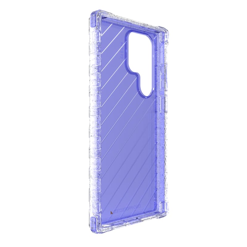 EFM Dakar Case Armour with D3O Crystalex for Samsung Galaxy S23 Ultra - Glitter Violet V578-EFCARSG284VIO