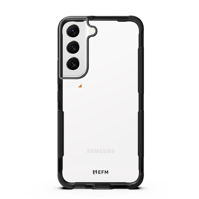 EFM Cayman Case Armour with D3O 5G Signal Plus for Samsung Galaxy S22 (6.1) - Carbon V578-EFCCASG279CBNX