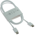 Samsung Galaxy USB-C to USB-C Charging + Data Cable - White (All USB-C Phones)