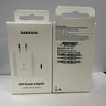 Samsung AC Charger 25W USB-C (2024 GAN Model) - White (No Cable)