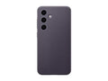 Samsung Vegan Leather Case for Galaxy S24 - Dark Violet