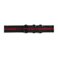 Samsung Premium Strap Black/Red - Gear Sport