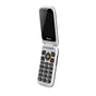 Olitech SMART EasyFlip 4G Seniors Phone Big Buttons GPS SOS WiFi HotSpot WhatsApp - Black/White