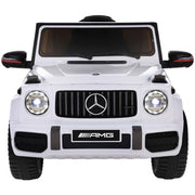 Mercedes-Benz Kids Ride On Car Electric AMG G63 Licensed Remote Cars 12V White V580-AMG63-WH