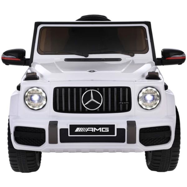 Mercedes-Benz Kids Ride On Car Electric AMG G63 Licensed Remote Cars 12V White V580-AMG63-WH