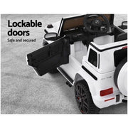 Mercedes-Benz Kids Ride On Car Electric AMG G63 Licensed Remote Cars 12V White V580-AMG63-WH