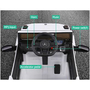 Mercedes-Benz Kids Ride On Car Electric AMG G63 Licensed Remote Cars 12V White V580-AMG63-WH