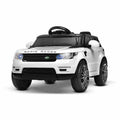 KIDS Ride-On Car Electric Battery KIDS Toy Powered w/ Remote 12V White V580-CARS-RR-INSPIRED-WH