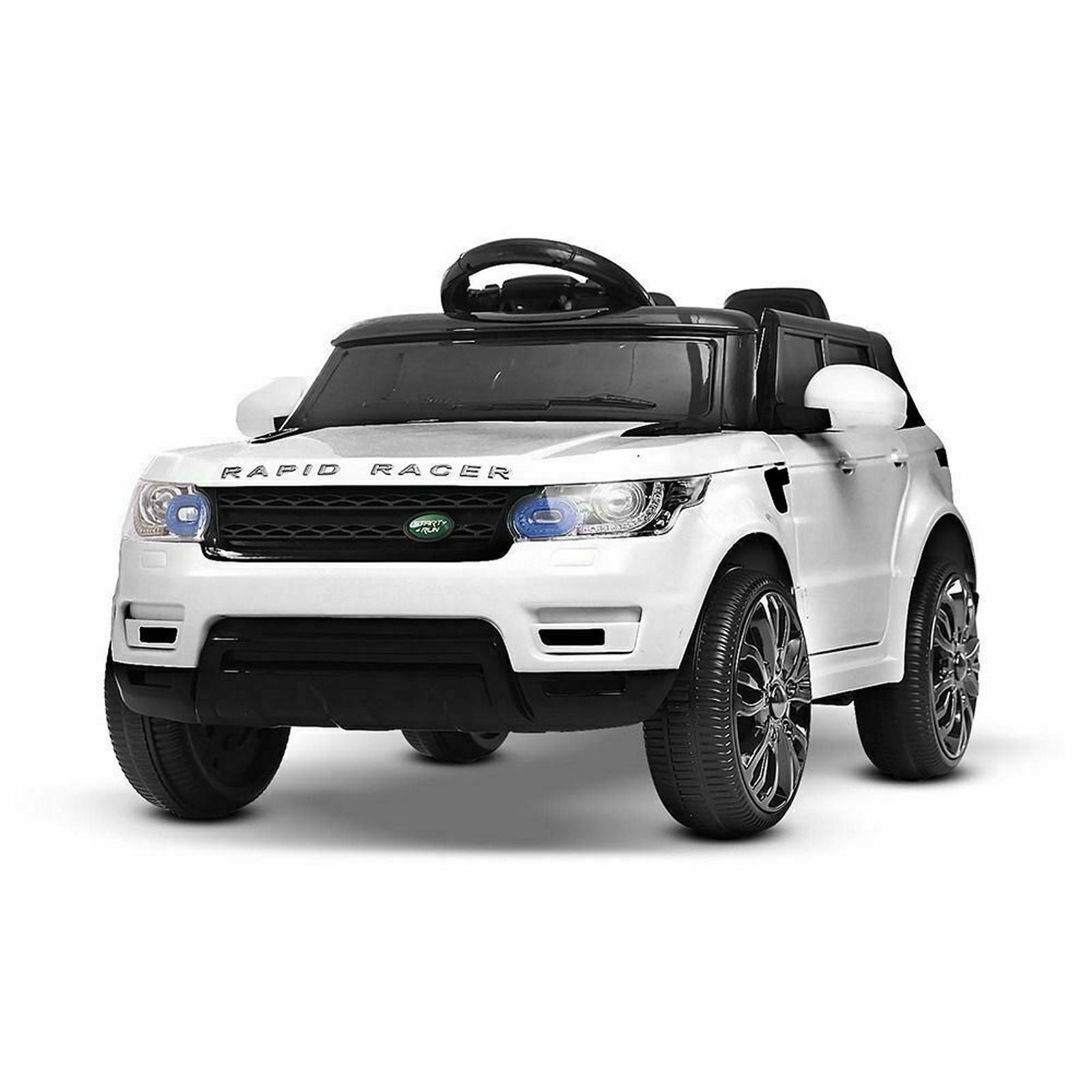 KIDS Ride-On Car Electric Battery KIDS Toy Powered w/ Remote 12V White V580-CARS-RR-INSPIRED-WH