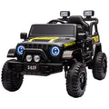 12V Kids Electric Ride On Jeep - Black V580-GR-TY619-BK