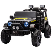 12V Kids Electric Ride On Jeep - Black V580-GR-TY619-BK