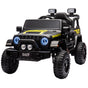 12V Kids Electric Ride On Jeep - Black V580-GR-TY619-BK