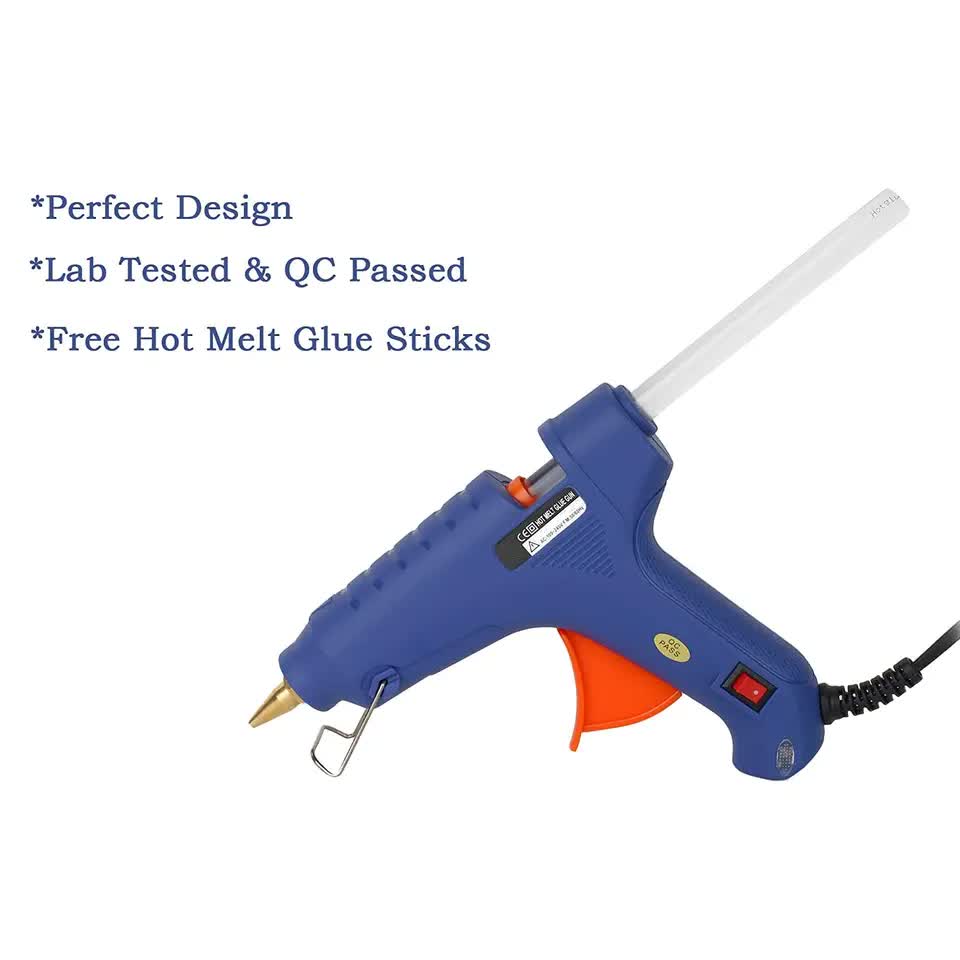 HOT MELT GLUE GUN TRIGGER ADHESIVE WITH STICKS REPAIR KIT FOR USE V580-HL-E20W